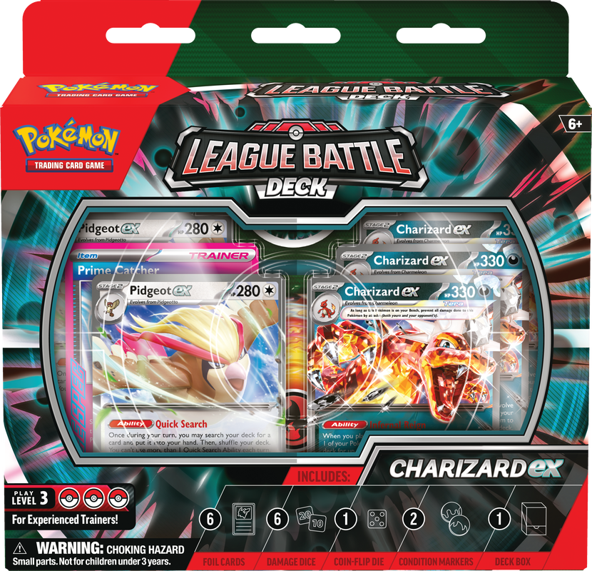 Pokémon League Battle Deck (Charizard ex) Pokemon Sealed Pokémon   