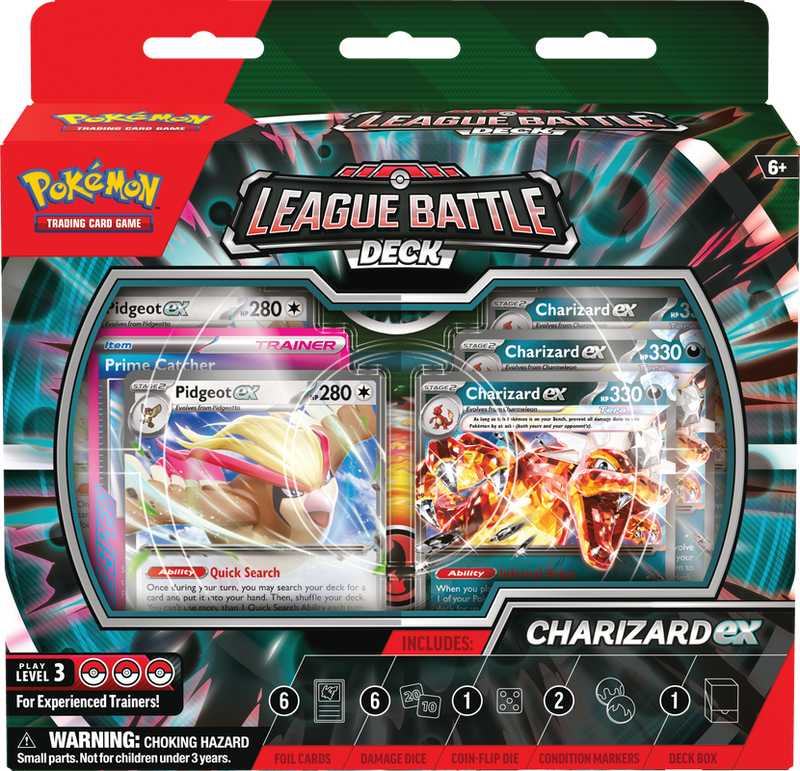 Pokémon League Battle Deck (Charizard ex) Pokemon Sealed Pokémon   