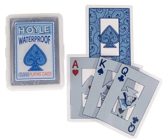 Bicycle Playing Cards: Hoyle Plastic Waterproof w/Clam-shell Case Board Games Bicycle