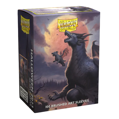 Dragon Shield: Brushed Art Sleeves - "Halloween 2023" 100Ct Card Sleeves Dragon Shield