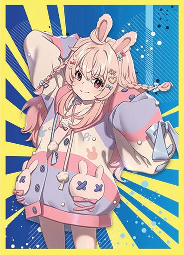 Oshi Push: Art Sleeves - "Pippa" 60Ct Card Supplies & Accesories Japanime Games