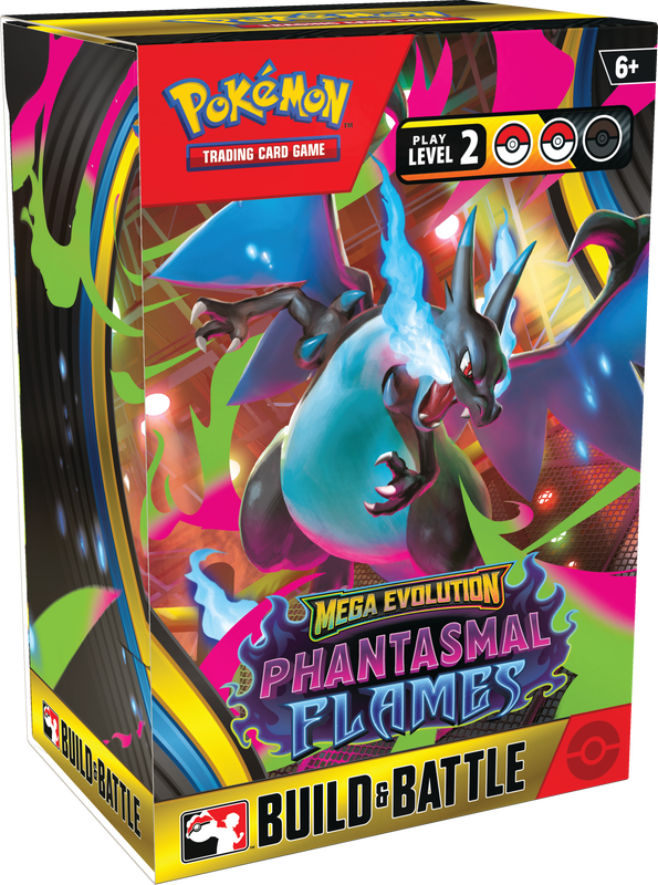 Pokémon Phantasmal Flames - Build & Battle Box (Limit 1) Pokemon Sealed Pokémon