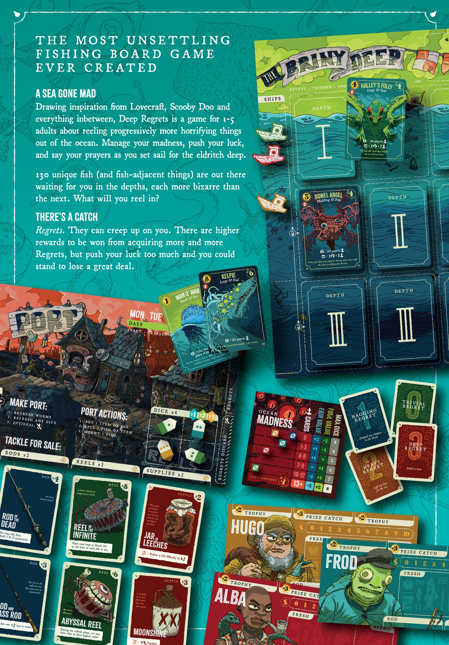 Deep Regrets Board Games Tettix Games