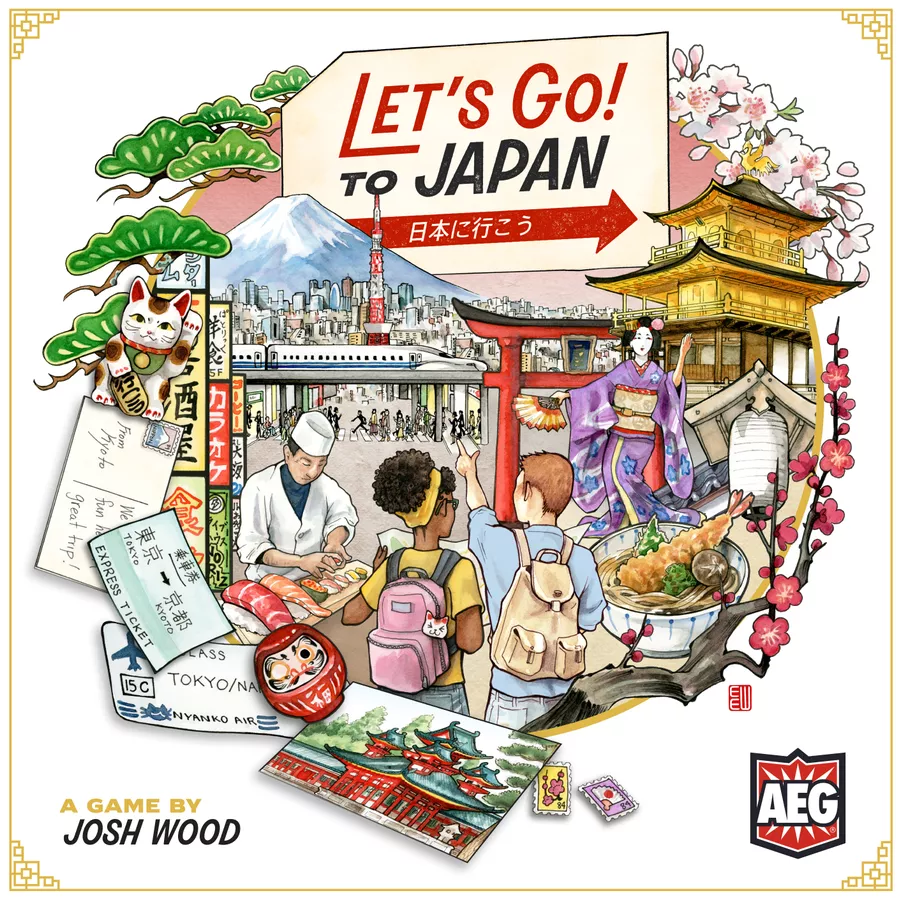 Let's Go! To JAPAN Board Games Alderac Entertainment Group