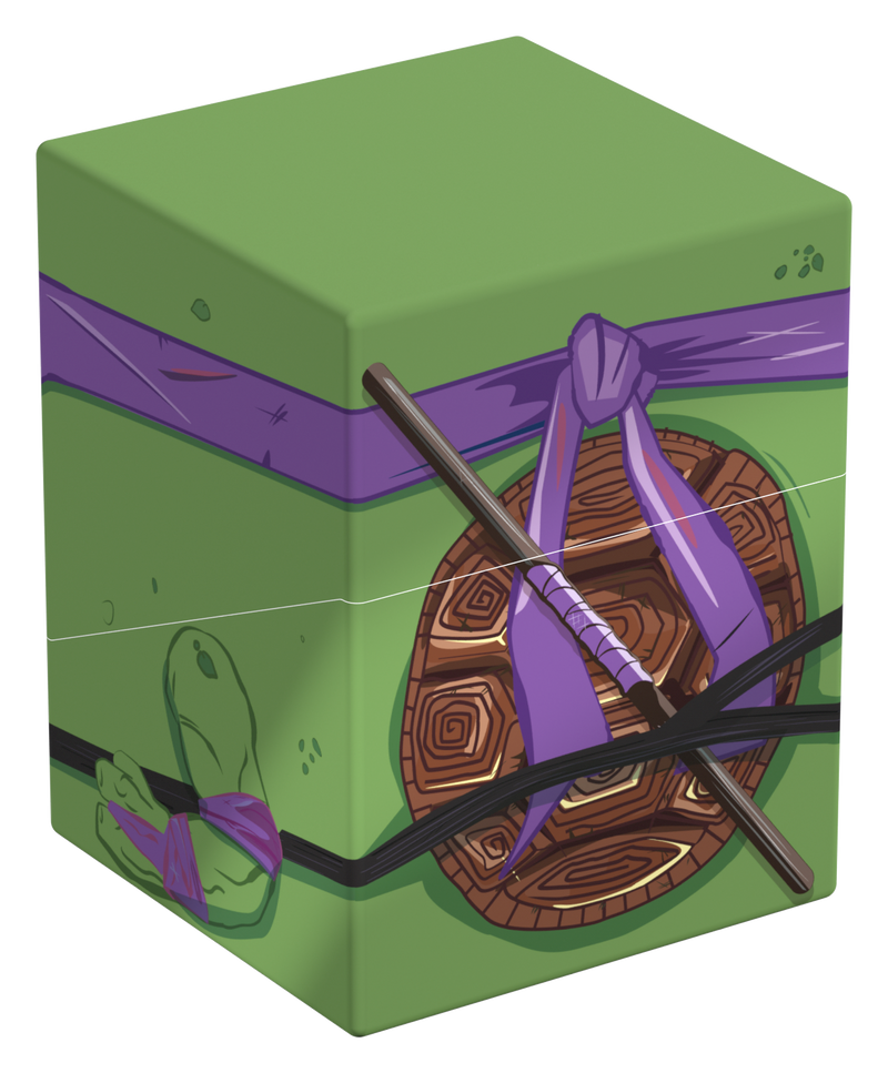 Ultimate Guard: Squaroes 100+ - "Action Mode Donatello" Paramount TMNT Deck Boxes & Storage Ultimate Guard