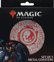 Fanattik: Set of 5 Metal Coasters - MTG Mana Symbols Misc Fanattik