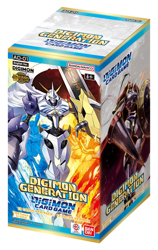 Digimon: Advanced Booster Digimon Generation - Booster Box [AD01] Digimon Sealed Bandai