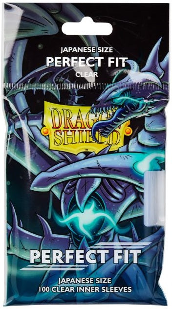 Dragon Shield: Japanese Size Sleeves - Perfect Fit Topload 100Ct Card Sleeves Dragon Shield