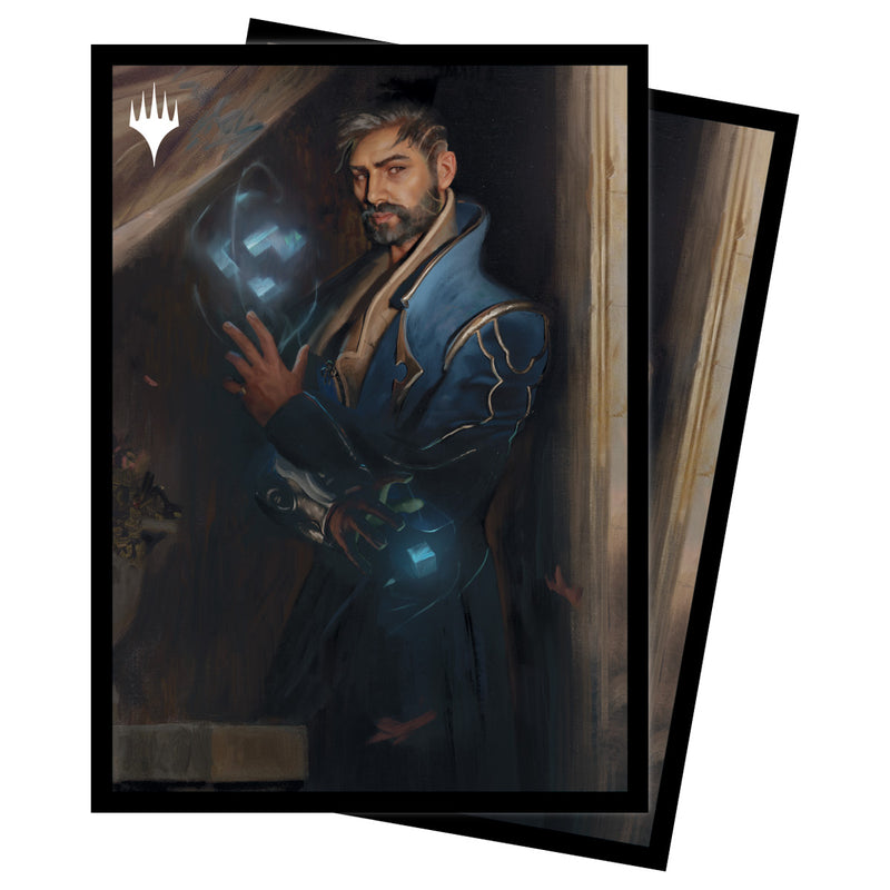 Ultra Pro: Art Sleeves - "Alquist Proft, Master Sleuth" MTG Murders at Karlov Manor 100Ct Card Sleeves Ultra Pro
