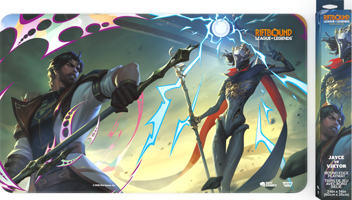 Riftbound: Stitched Playmat - "Jayce VS Viktor" Vendetta Playmats Riot Games