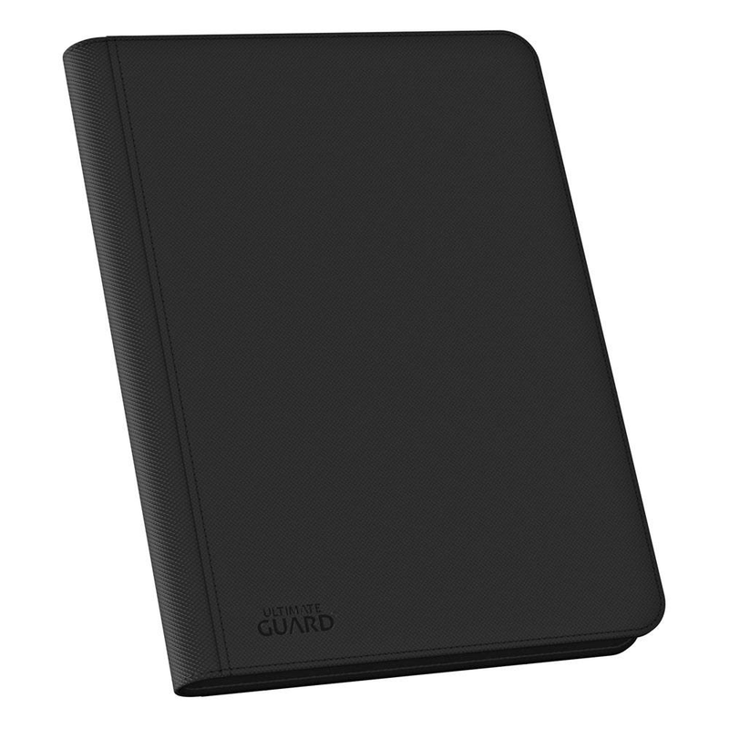 Ultimate Guard: 8-Pocket Zipfolio Xenoskin Binder - Black Binders & Pages Ultimate Guard