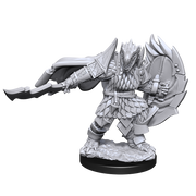 D&D Nolzur’s Marvelous Miniatures: W15 Dragonborn Fighter (Male) RPG Miniatures WizKids