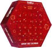 FanRoll: Advent Dice Calendar (2024) Board Games Metallic Dice Games   