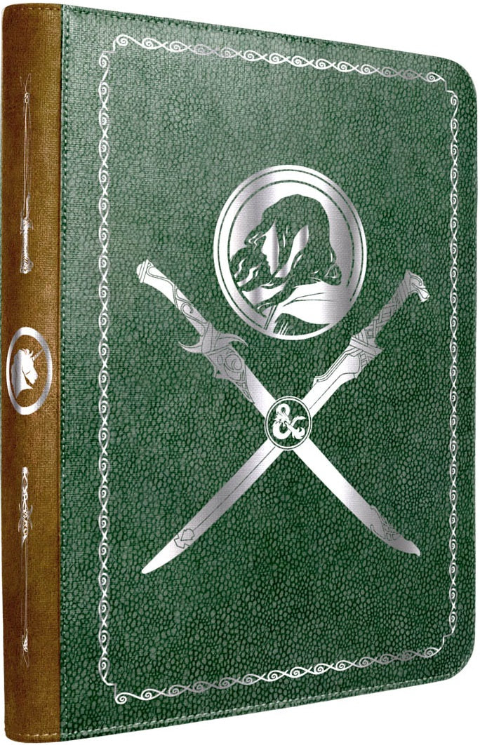 Ultra Pro: D&D Premium Zippered Book & Character Portfolio - "Drizzt & The Forgotten Realms" Artifacts Across Eternities Tabletop RPGs Ultra Pro