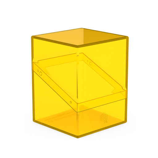 Ultimate Guard: Boulder 100+ Clear - Amber Deck Boxes & Storage Ultimate Guard