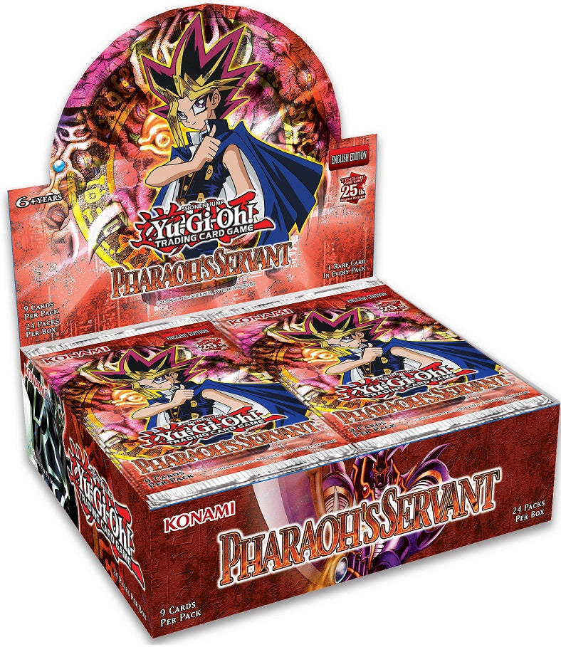 Yu-Gi-Oh! 25th Anniversary: Pharaoh's Servant Booster Box Yugioh Sealed Yu-Gi-Oh!   