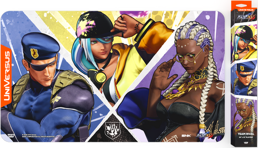 UniVersus: Playmat - "Team Rival" King of Fighters XV: Challenger Series Playmats UVS Games