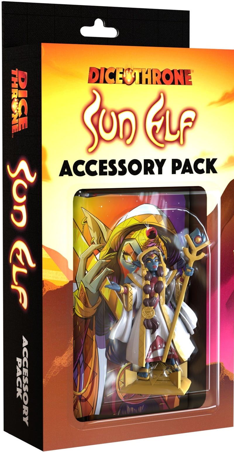 [PREORDER Q3] Dice Throne: Accessory Pack - Sun Elf Board Game Sleeves Dice Throne