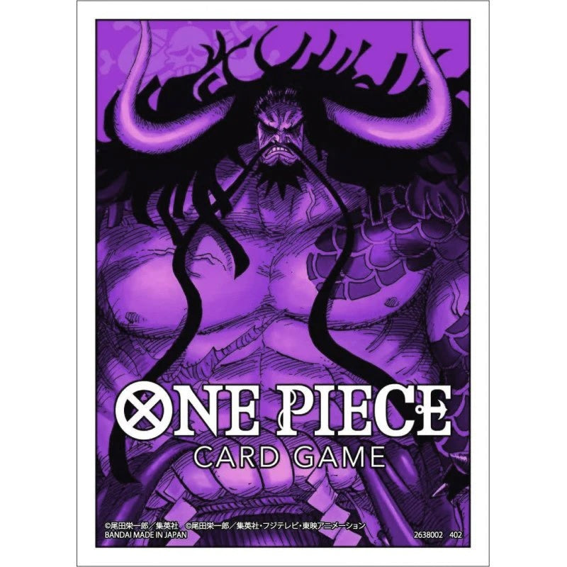 One Piece Card Sleeves - Kaido 70Ct (Set 1) Card Sleeves Bandai