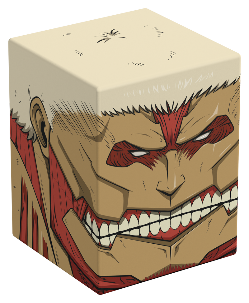Ultimate Guard: Squaroes 100+ - "Armored Titan" Attack on Titan Deck Boxes & Storage Ultimate Guard