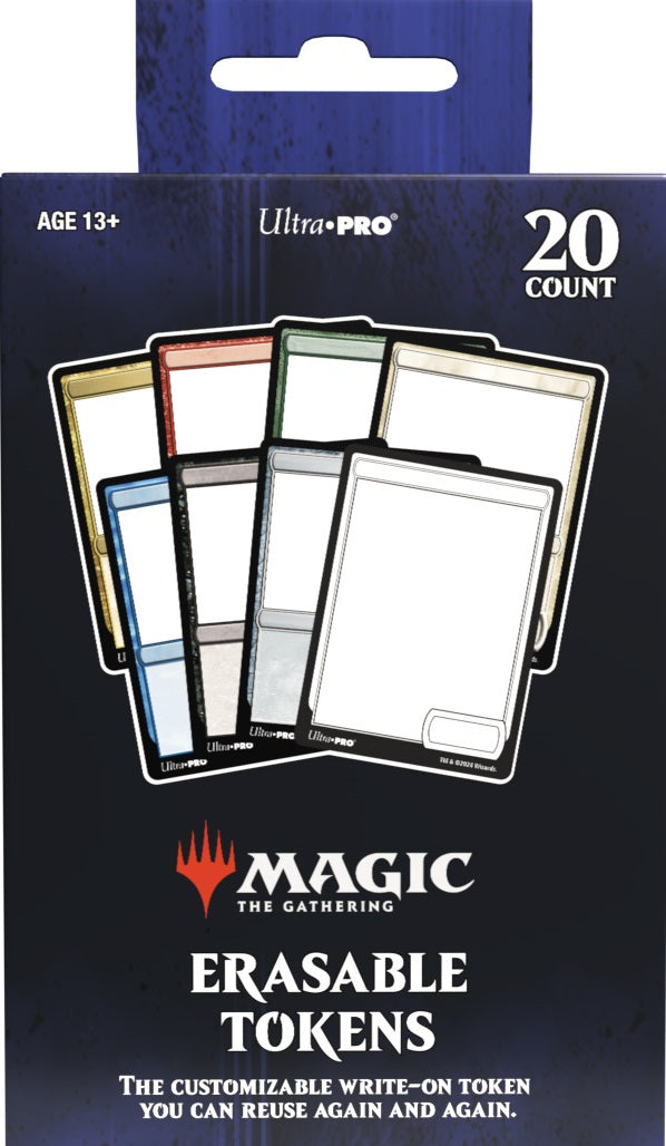 Ultra Pro: Erasable Tokens 20Ct MTG Dice & Gaming Accessories Ultra Pro