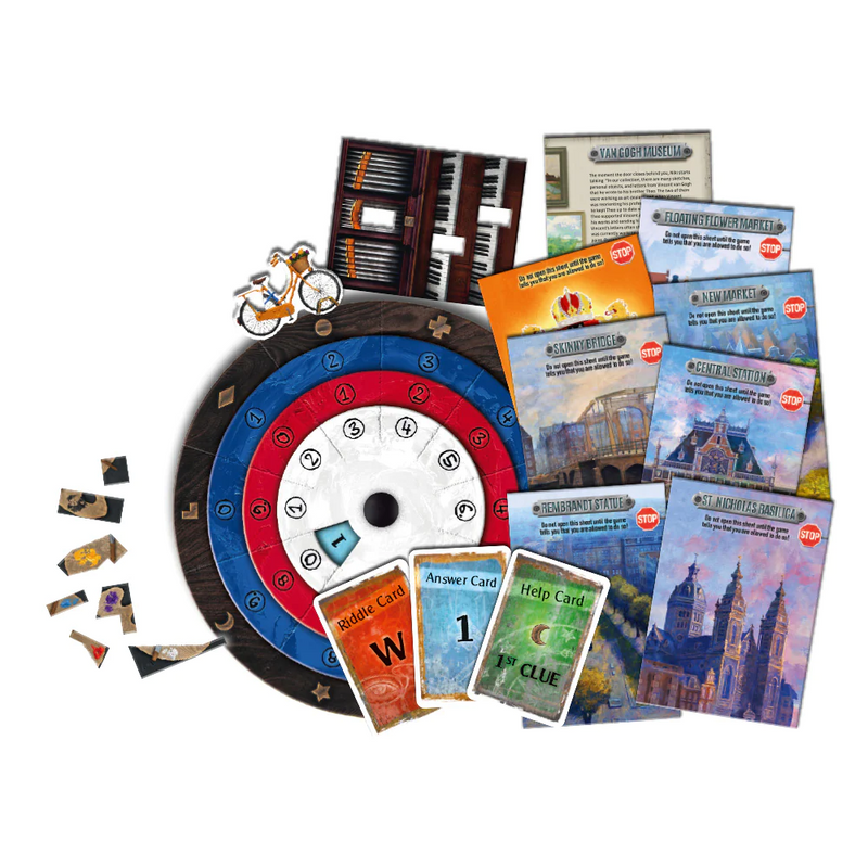 Exit: The Hunt Through Amsterdam (2024) Board Games Kosmos   