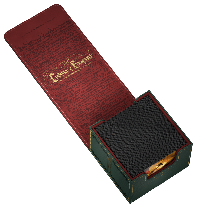 Ultimate Guard: Sidewinder 133+ Faux Leather - "A Fateful Engagement" The Hobbit Deck Boxes & Storage Ultimate Guard