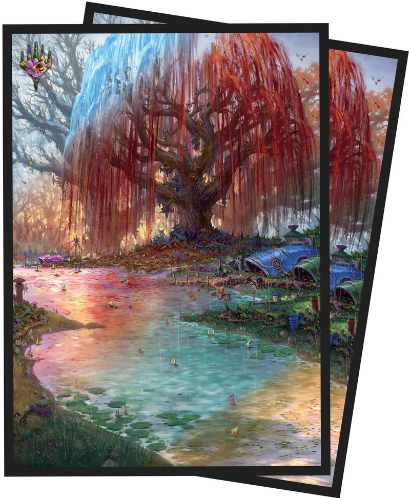 Ultra Pro: Art Sleeves - "Three Tree City (Autumn)" MTG Bloomburrow 100Ct Card Sleeves Ultra Pro