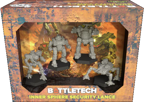 BattleTech: ForcePack - Inner Sphere Security Lance BattleTech Catalyst Game Labs