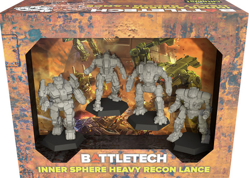 BattleTech: ForcePack - Inner Sphere Heavy Recon Lance BattleTech Catalyst Game Labs