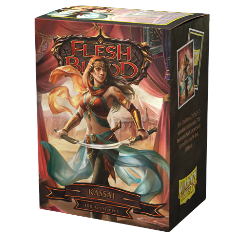 Dragon Shield: Matte Art Sleeves - "Kassai" Flesh and Blood 100Ct Card Sleeves Dragon Shield