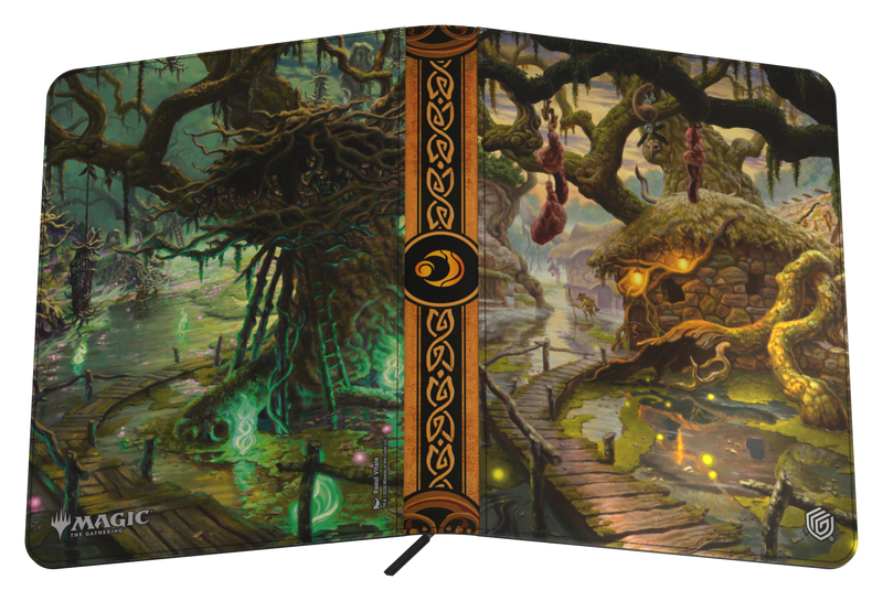 Ultimate Guard: 9-Pocket Zipfolio 360 - "Swamp" MTG Lorwyn Eclipsed Binders & Pages Ultimate Guard