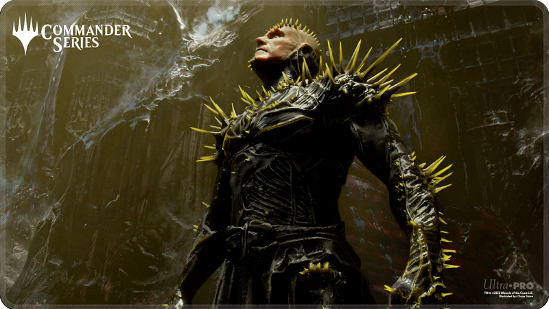 Ultra Pro: Stitched Playmat - "K'rrik, Son of Yawgmoth" MTG Commander Series Playmats Ultra Pro