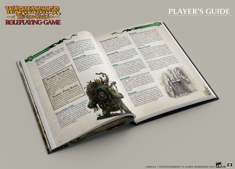 Warhammer The Old World RPG: Player's Guide Tabletop RPGs CUBICLE 7