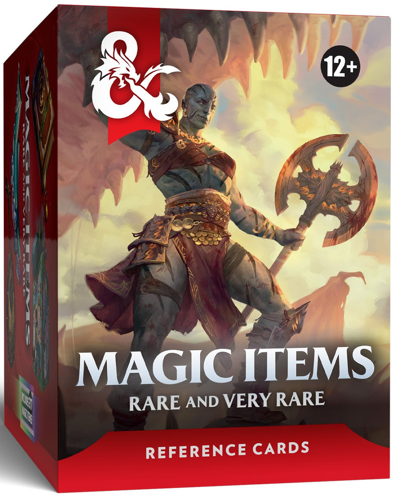 D&D: Reference Cards - Magic Items Rare & Very Rare