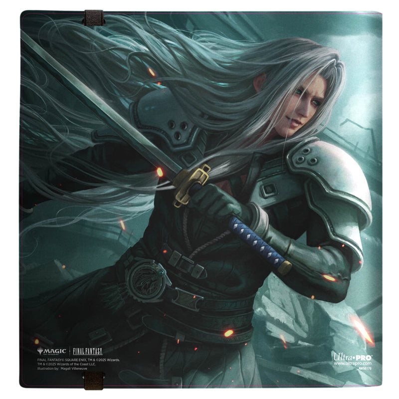 Ultra Pro: 12-Pocket Pro Binder - "Sephiroth vs Cloud" MTG Final Fantasy Universes Beyond Binders & Pages Ultra Pro