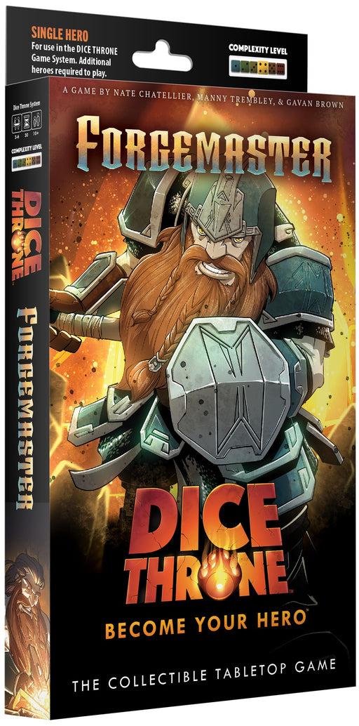 [PREORDER Q3] Dice Throne: Hero Pack - Forgemaster Board Games Dice Throne