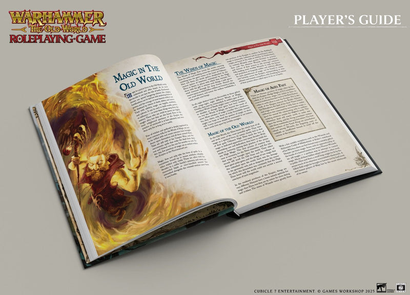 Warhammer The Old World RPG: Player's Guide Tabletop RPGs CUBICLE 7
