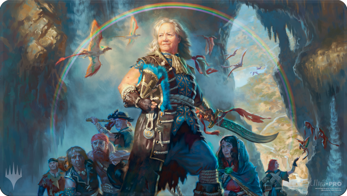 Ultra Pro: Playmat - "Admiral Brass, Unsinkable" MTG The Lost Caverns of Ixalan Playmats Ultra Pro