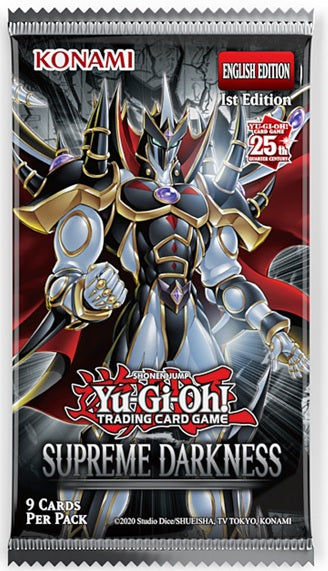 Yu-Gi-Oh! Supreme Darkness - Booster Pack Yugioh Sealed Yu-Gi-Oh!