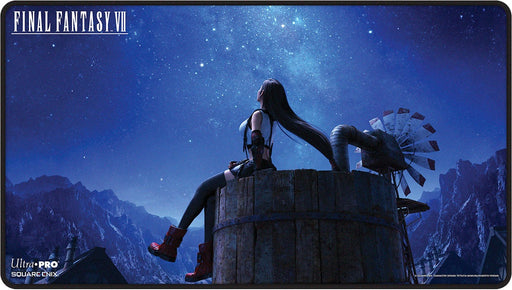 Ultra Pro: Black Stitched Playmat - "Tifa Lockhart" FFVII Playmats Ultra Pro