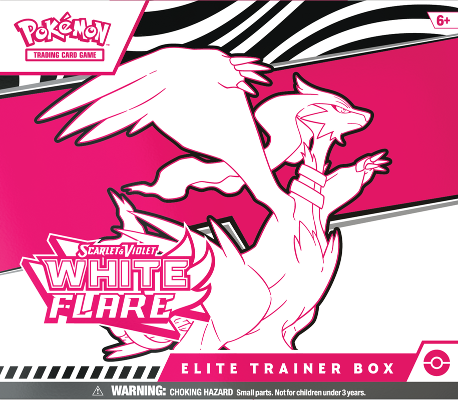 Pokémon Scarlet & Violet: White Flare - Elite Trainer Box Pokemon Sealed Pokémon