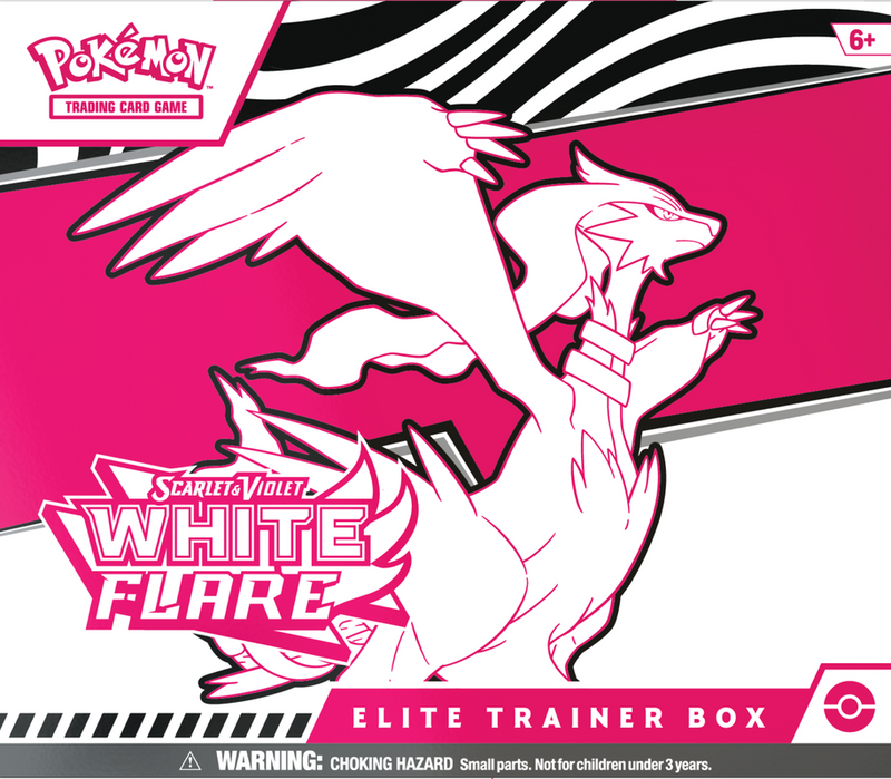 Pokémon Scarlet & Violet: White Flare - Elite Trainer Box Pokemon Sealed Pokémon