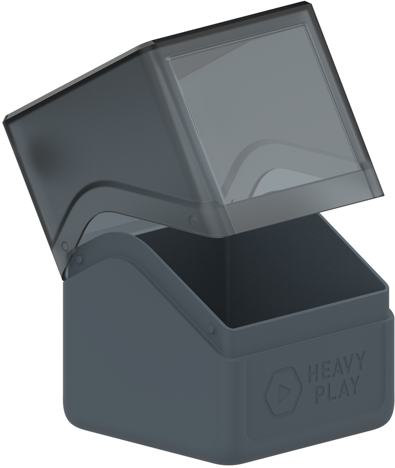 Heavy Play: RFG Deck Box 100 DS - "Artificer Grey" Deck Boxes & Storage Heavy Play