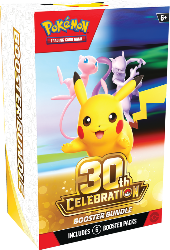 Pokémon 30th Celebration - Booster Bundle (Limit 1) Pokemon Sealed Pokémon
