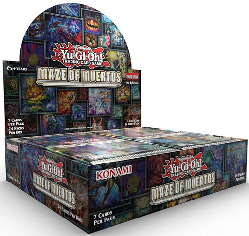 Yu-Gi-Oh! Maze of Muertos - Booster Box (Release Date: February 18) Yugioh Sealed Yu-Gi-Oh!