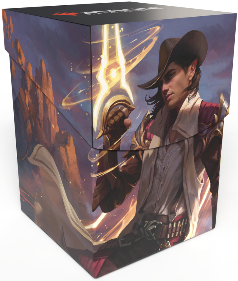 Ultra Pro: Deck Box 100+ - "Kellan, the Kid" MTG Outlaws of Thunder Junction Deck Boxes & Storage Ultra Pro