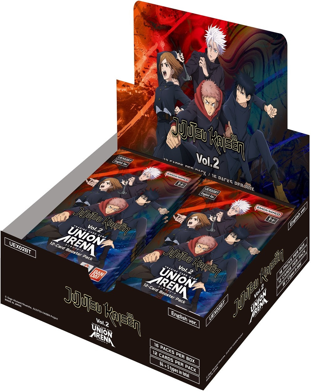 Union Arena: Jujutsu Kaisen Vol. 2 - Booster Box (English) Union Arena Sealed Bandai