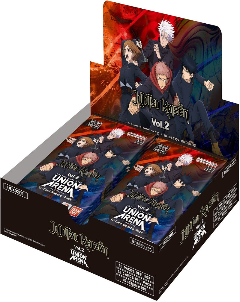 Union Arena: Jujutsu Kaisen Vol. 2 - Booster Box (English) Union Arena Sealed Bandai