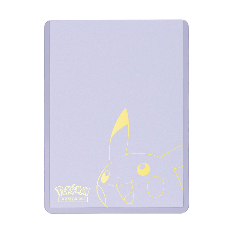 Ultra Pro: Toploader & Clear Sleeves Combo - "Pikachu" Pokémon 25Ct (Limit 10) Card Sleeves Ultra Pro
